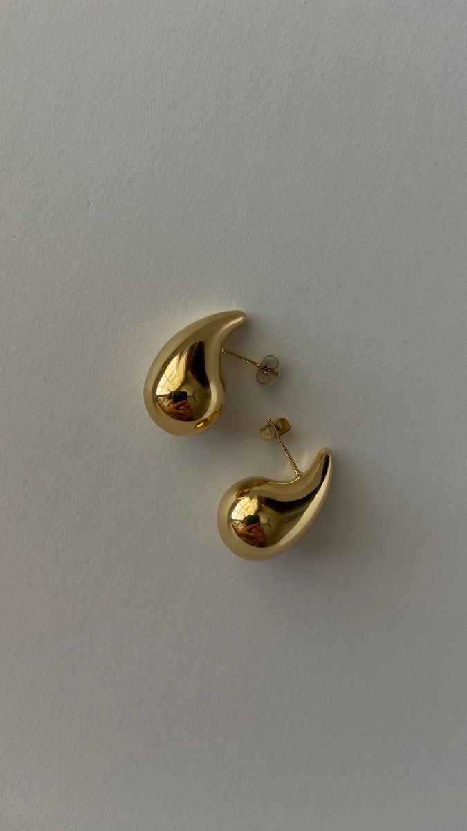 Gold Ear Drops - Stainless Steel