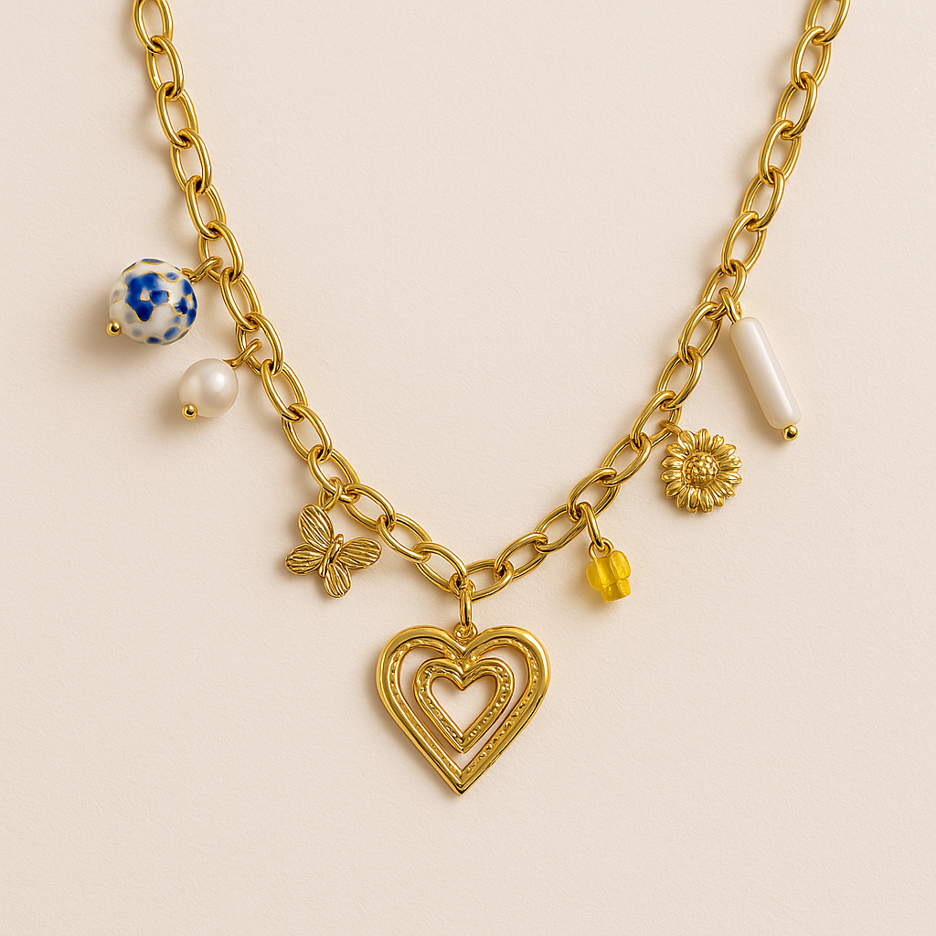 Heart Charm Necklace