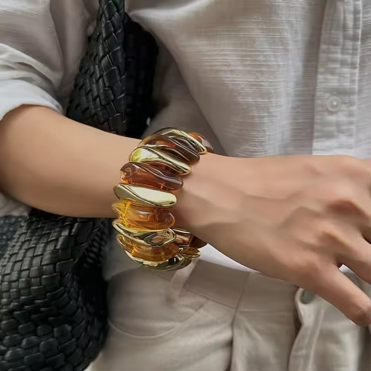 Chunky Enamel Kada Bracelets