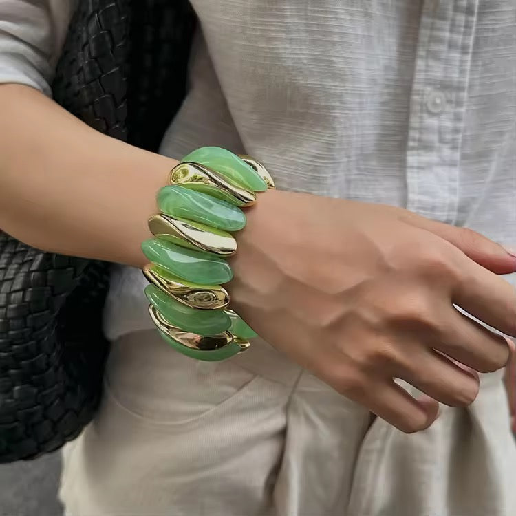 Chunky Enamel Kada Bracelets