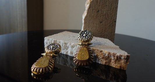 Indus Arc Statement Earrings