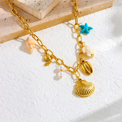 Beach Bum Charm Necklace