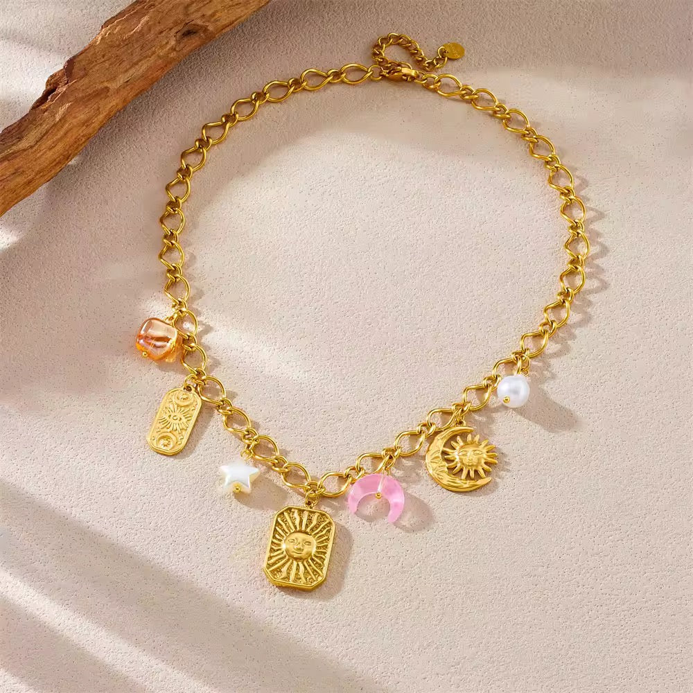 Celestial Charm Necklace