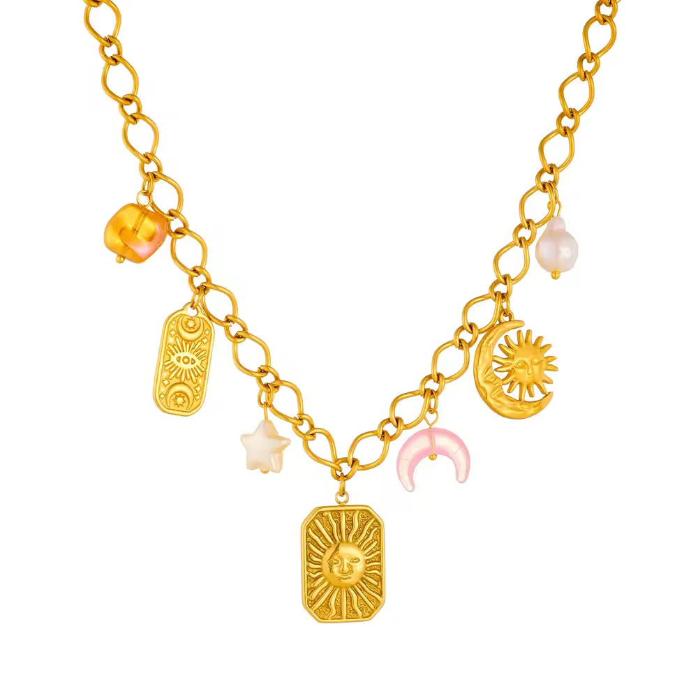 Celestial Charm Necklace
